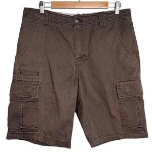 Billabong Mens Size 33 Brown Cargo Short Casual Neutral Pockets Beach Everyday